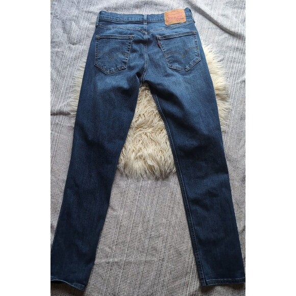 Levis 511 Men's 30x32 Slim Fit Medium Wash Mid Rise Straight Denim Blue Jeans - Picture 5 of 9